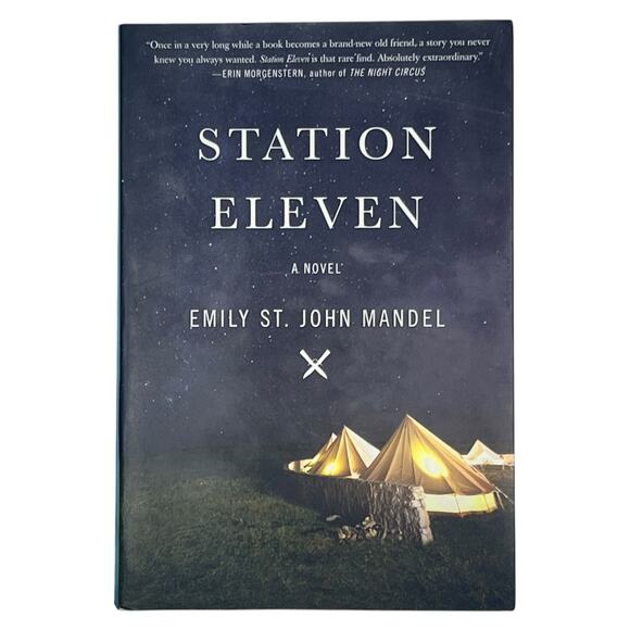 Station Eleven by Emily St. John Mandel – First Canadian Edition Paperback 2014 - Picture 1 of 10